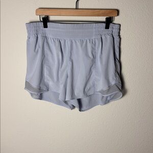 Lululemon Hotty Hot High-Rise Lined Short 4" Pastel Blue W7AYXT